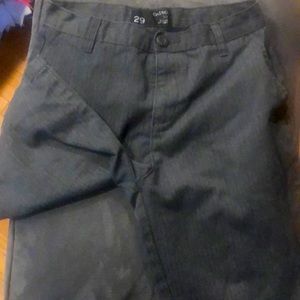 Blue Crown Sz 29 shorts (Chinno’s) gray w/black
